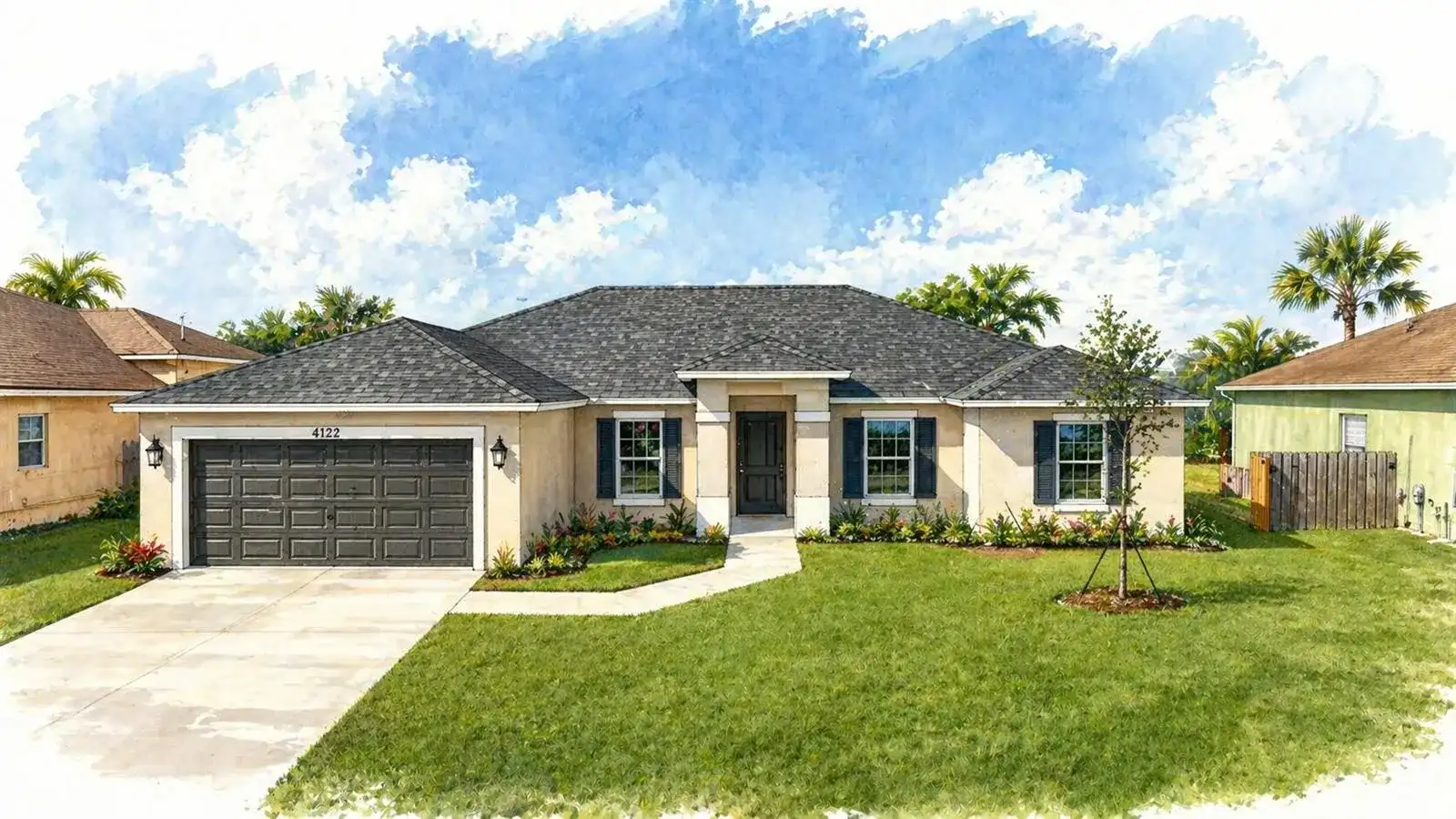 4122 SW Baird Street, Port St. Lucie FL 34953