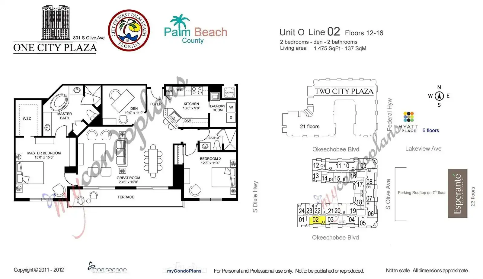 801 S Olive Avenue # 1402, West Palm Beach FL 33401 photo 3