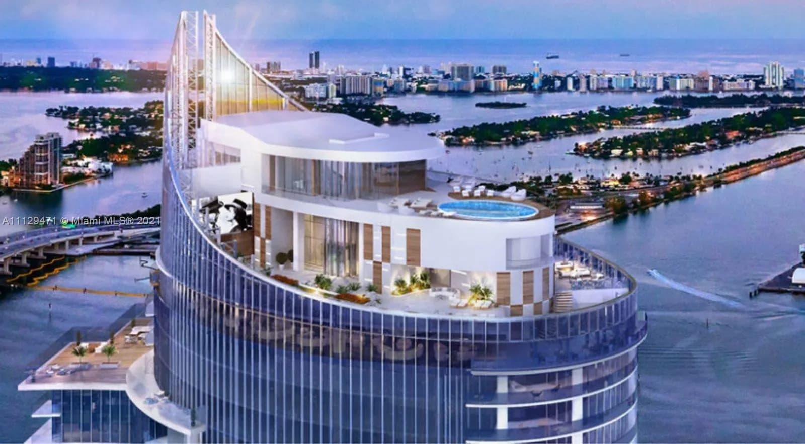 2 bedroom 2 bath for sale at 851 NE 1st Ave # 1606, Miami FL 33132