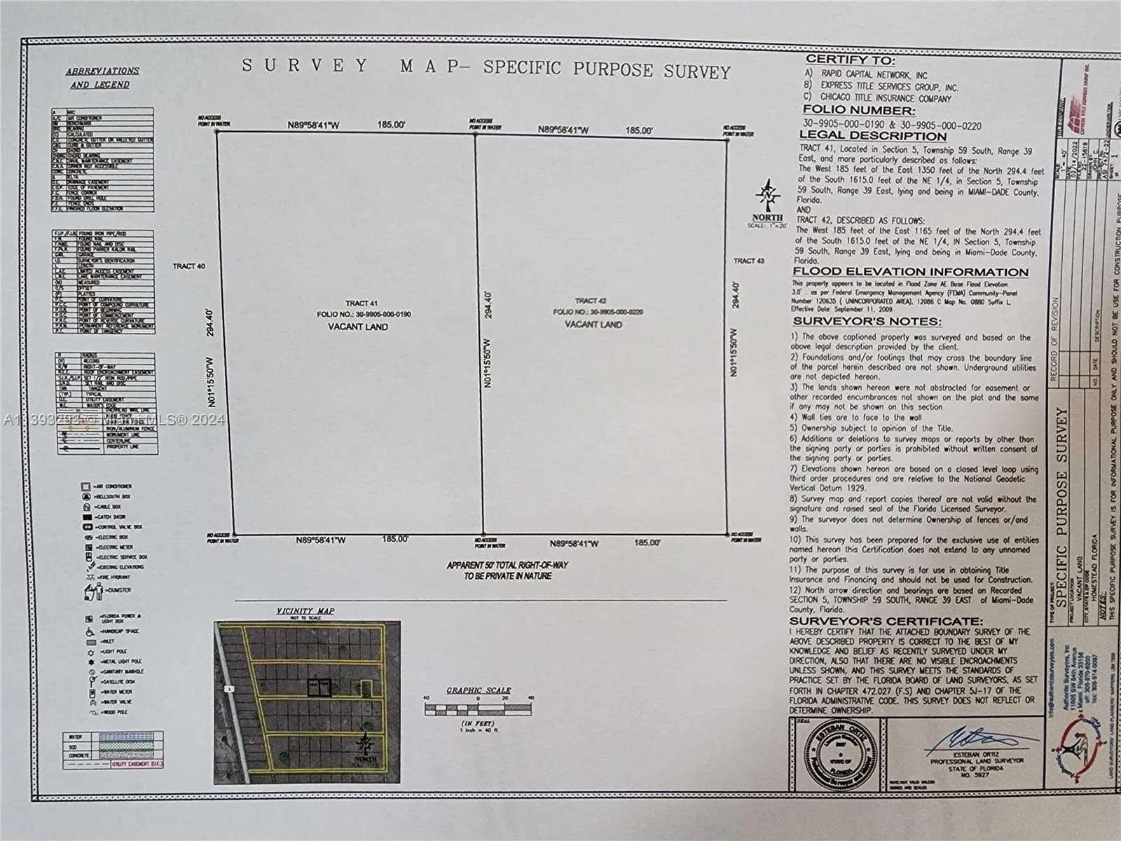 425XX+/- W near US-1, Homestead FL 33035