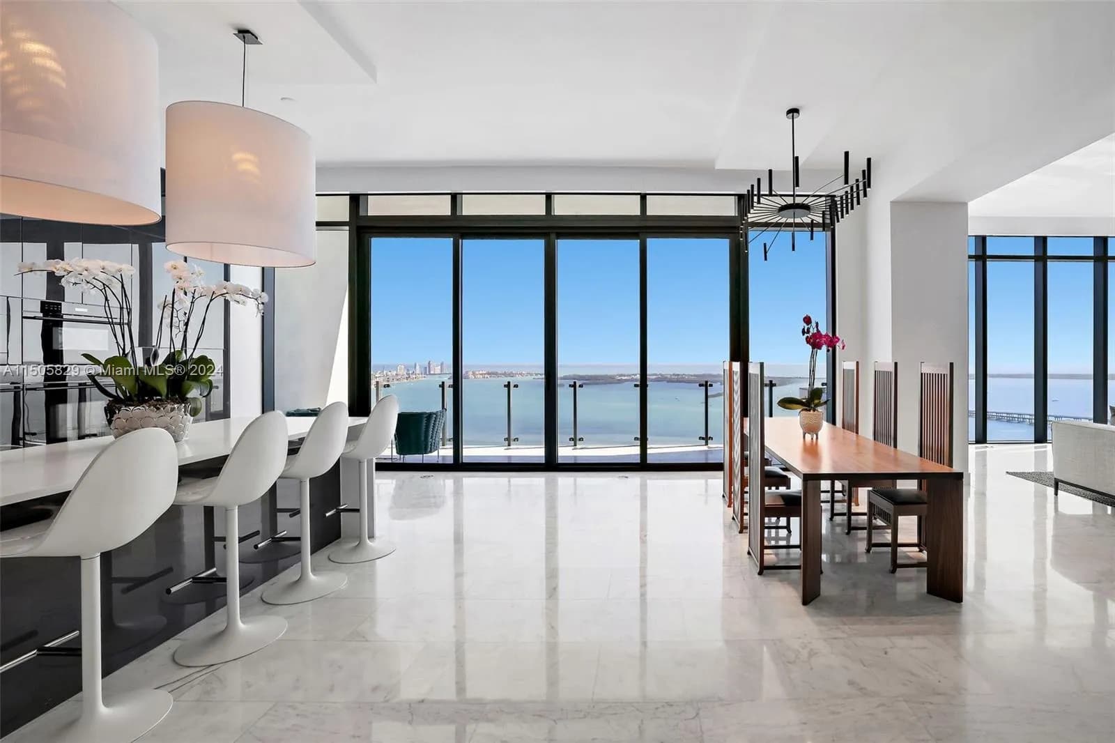 3 bedroom 3 bath for sale at 1451 Brickell Ave # 4902, Miami FL 33131