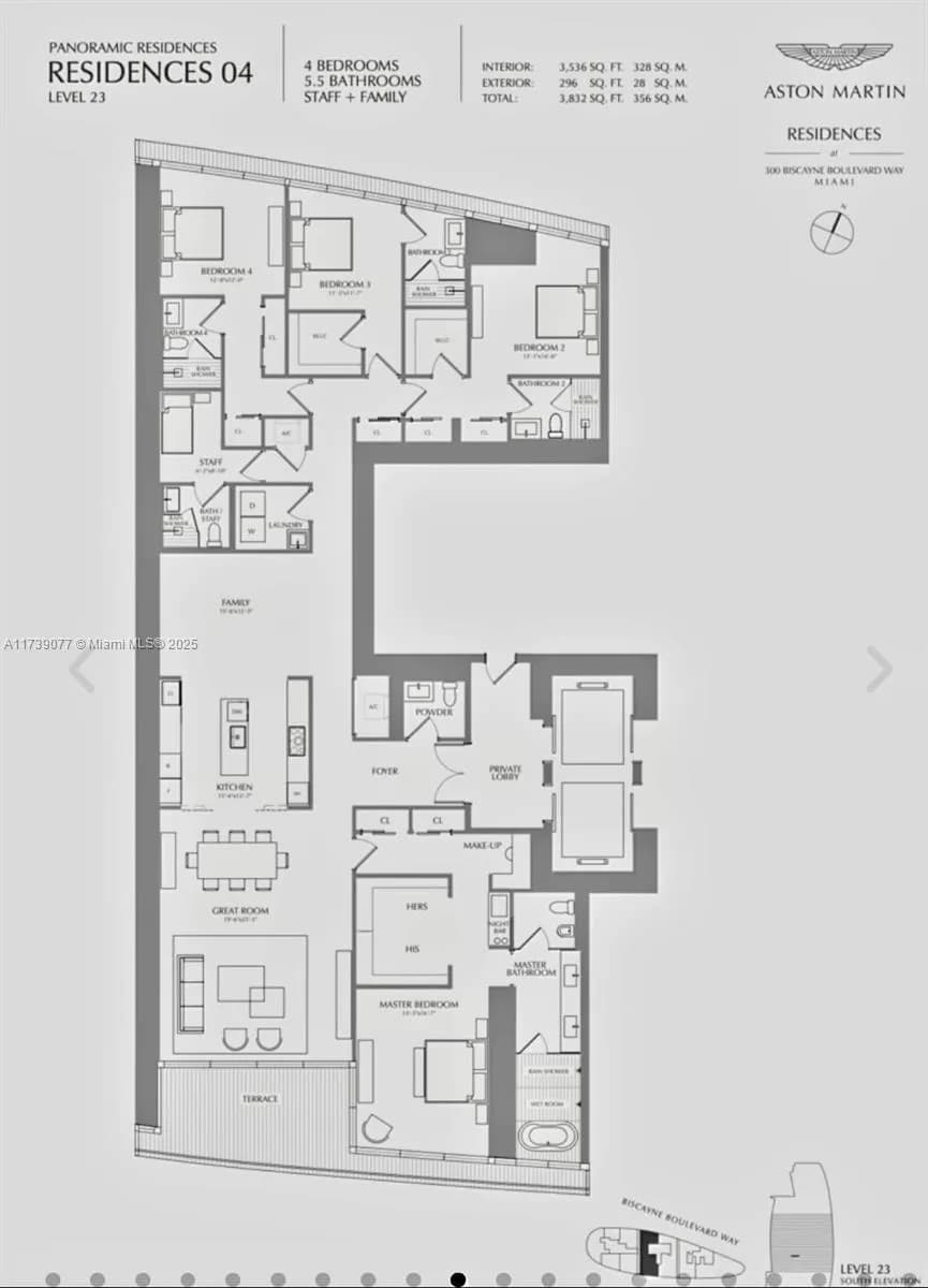300 Biscayne blvd way # 2304, Miami FL 33131