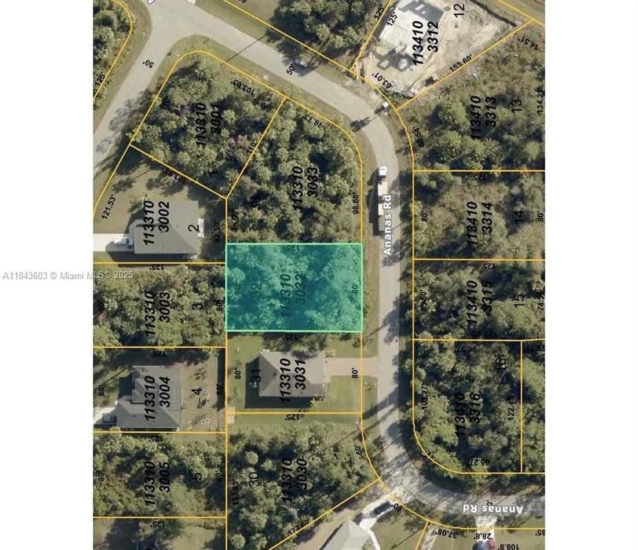 Lot 32 Ananas Road, North Port FL 34288