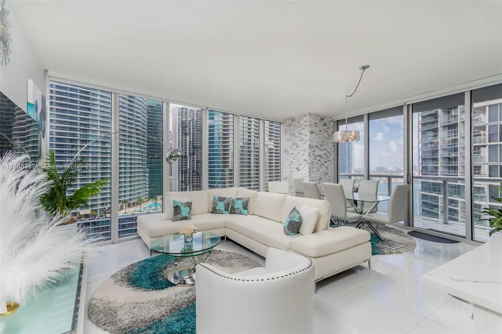 2 bedroom 2 bath for sale at 485 Brickell Ave # 2502, Miami FL 33131