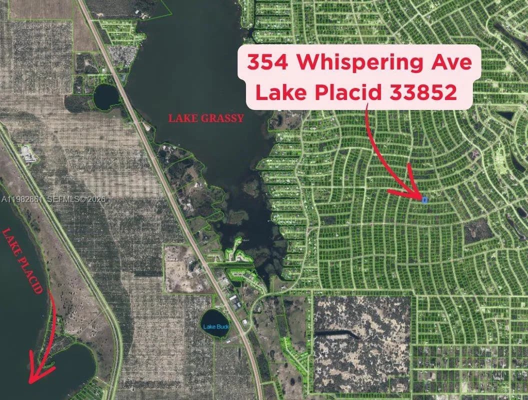 354 Whispering Ave, Lake Placid FL 33852