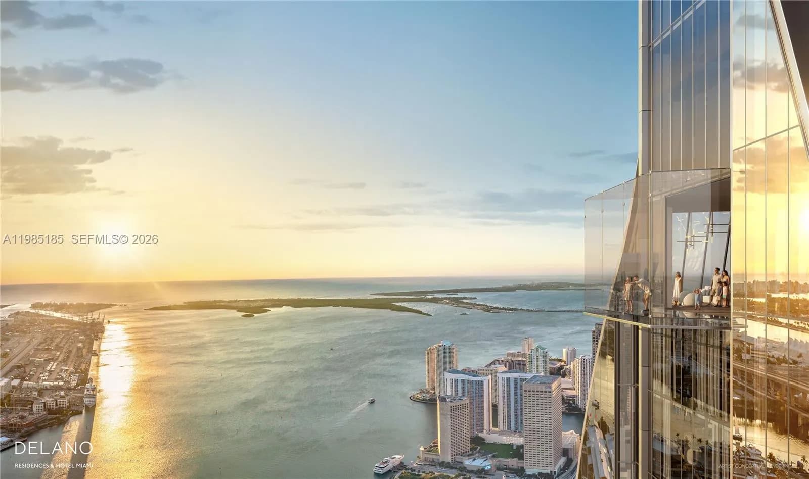 2 bedroom 2 bath for sale at 400 Biscayne Blvd # 5703, Miami FL 33132