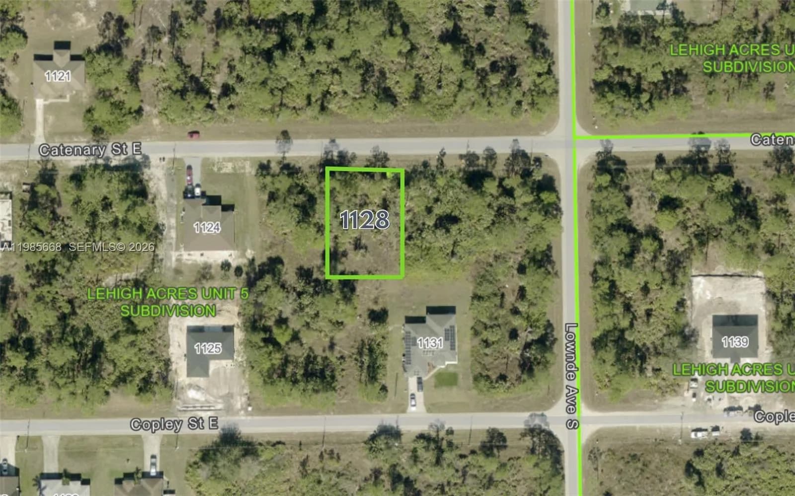 for sale at 1128 CATENARY ST E, Lehigh Acres FL 33974