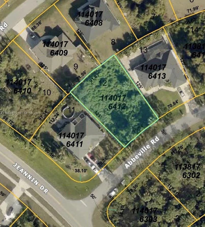 Lot 12 Abbeville Rd, North Port FL 34288