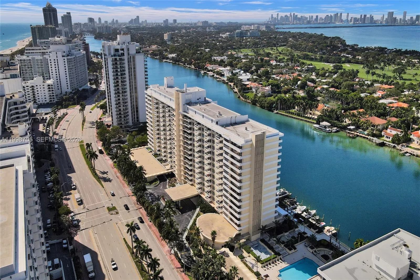 2 bedroom 2 bath for sale at 5600 Collins Ave # 5C, Miami Beach FL 33140