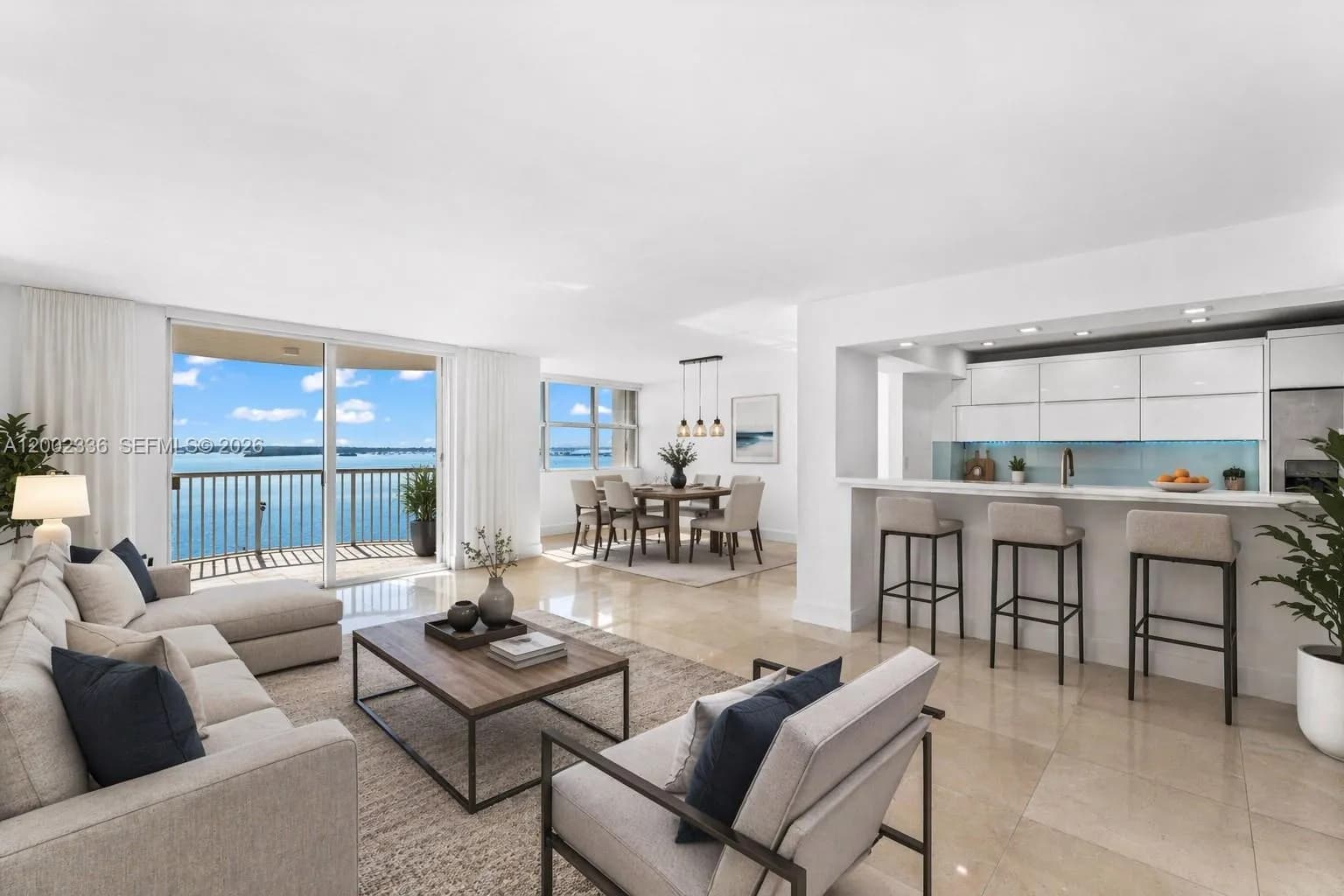 3 bedroom 2 bath for sale at 1420 Brickell Bay Dr # 1001A, Miami FL 33131