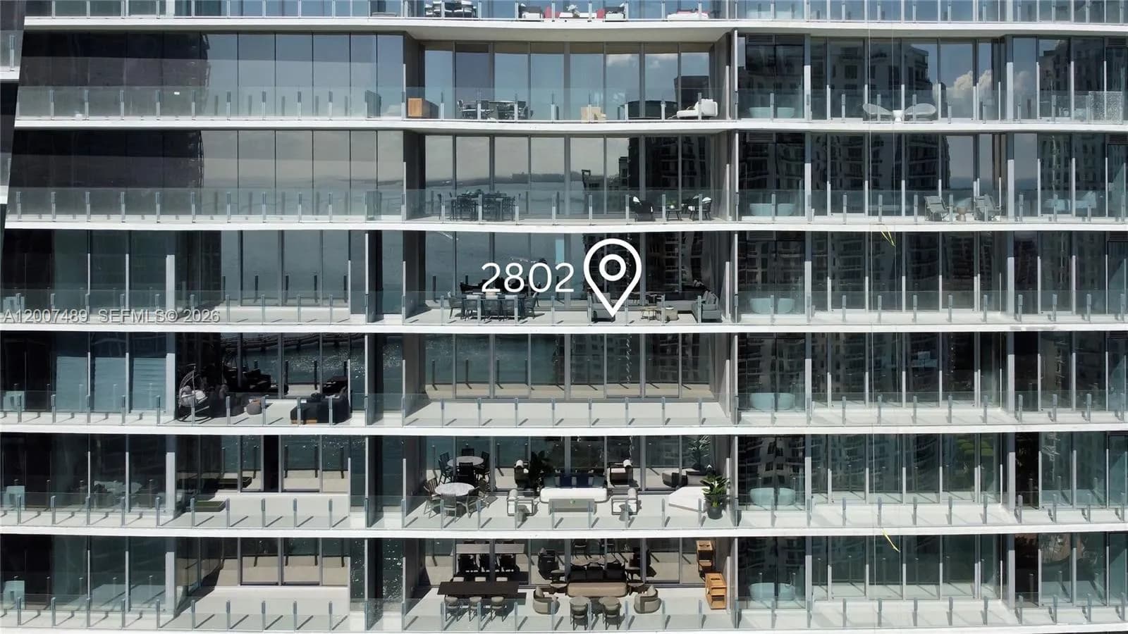 3 bedroom 3 bath Residential for sale at 300 Biscayne Blvd Way # 2802, Miami FL 33131