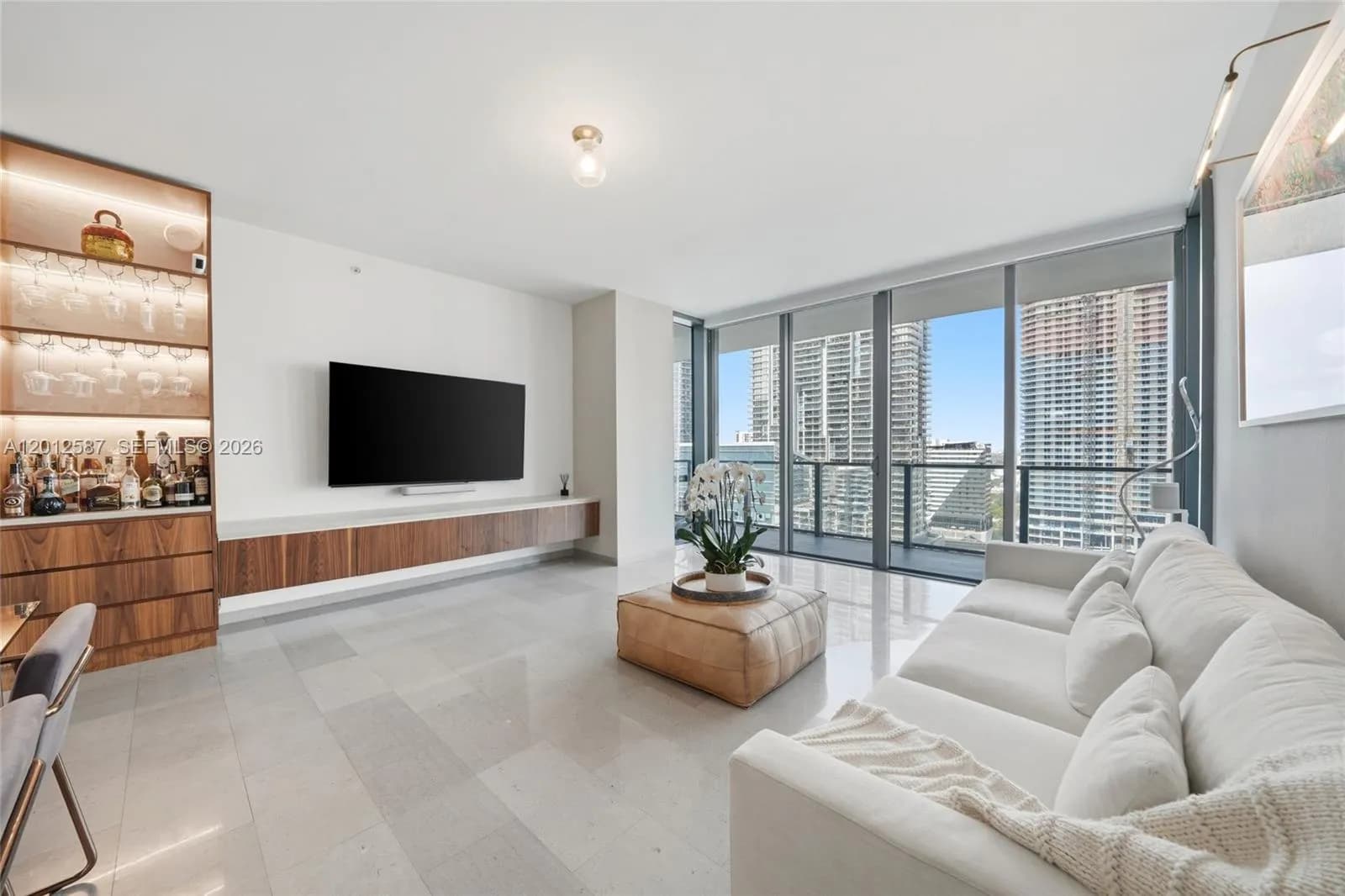 3 bedroom 3 bath for sale at 68 SE 6th St # 1904, Miami FL 33131