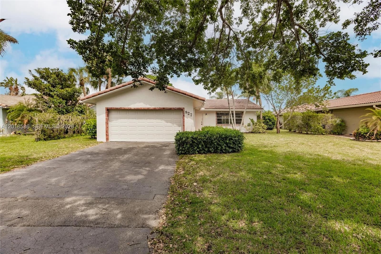 3 bedroom 2 bath Residential for sale at 827 NW 87th Ave, Coral Springs FL 33071