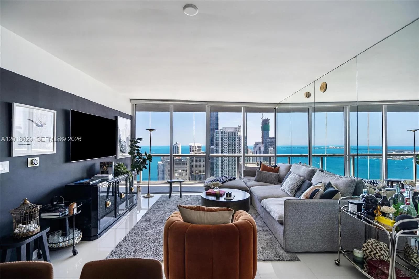 2 bedroom 2 bath for sale at 495 Brickell Ave # 4911, Miami FL 33131