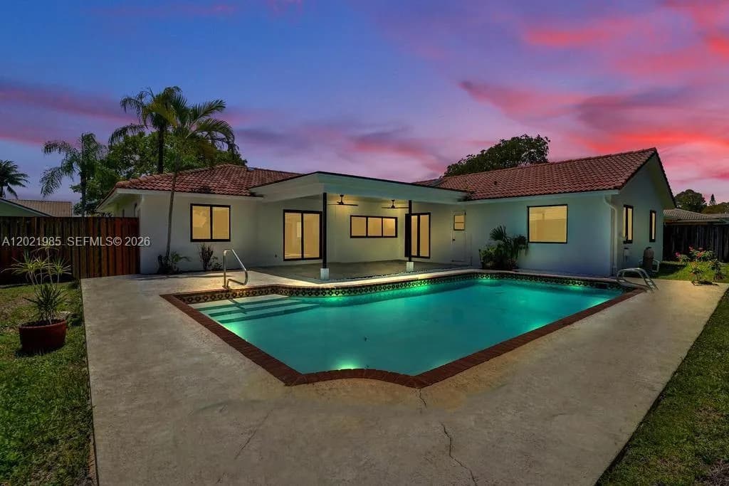 5 bedroom 3 bath Residential for sale at 8775 SW 1st Pl, Coral Springs FL 33071