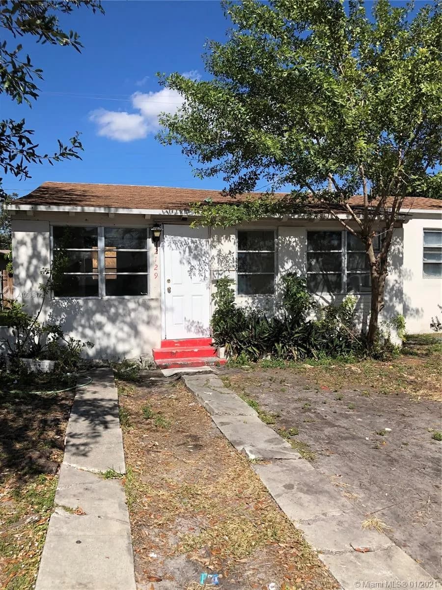 3 bedroom 1 bath for sale at 2129 Monroe Ter, Hollywood FL 33020