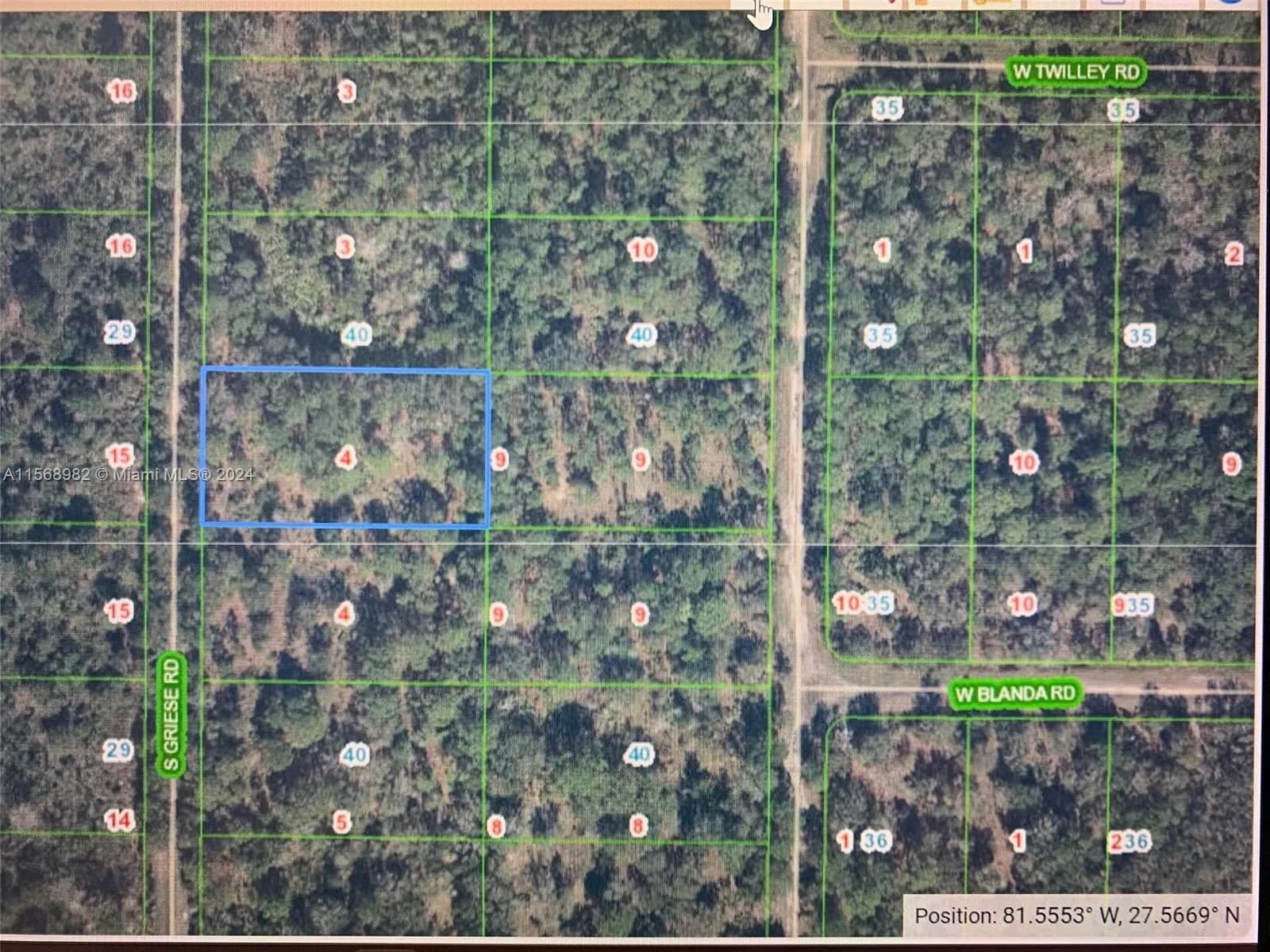 1939 S Griese Road, Avon Park FL 33825