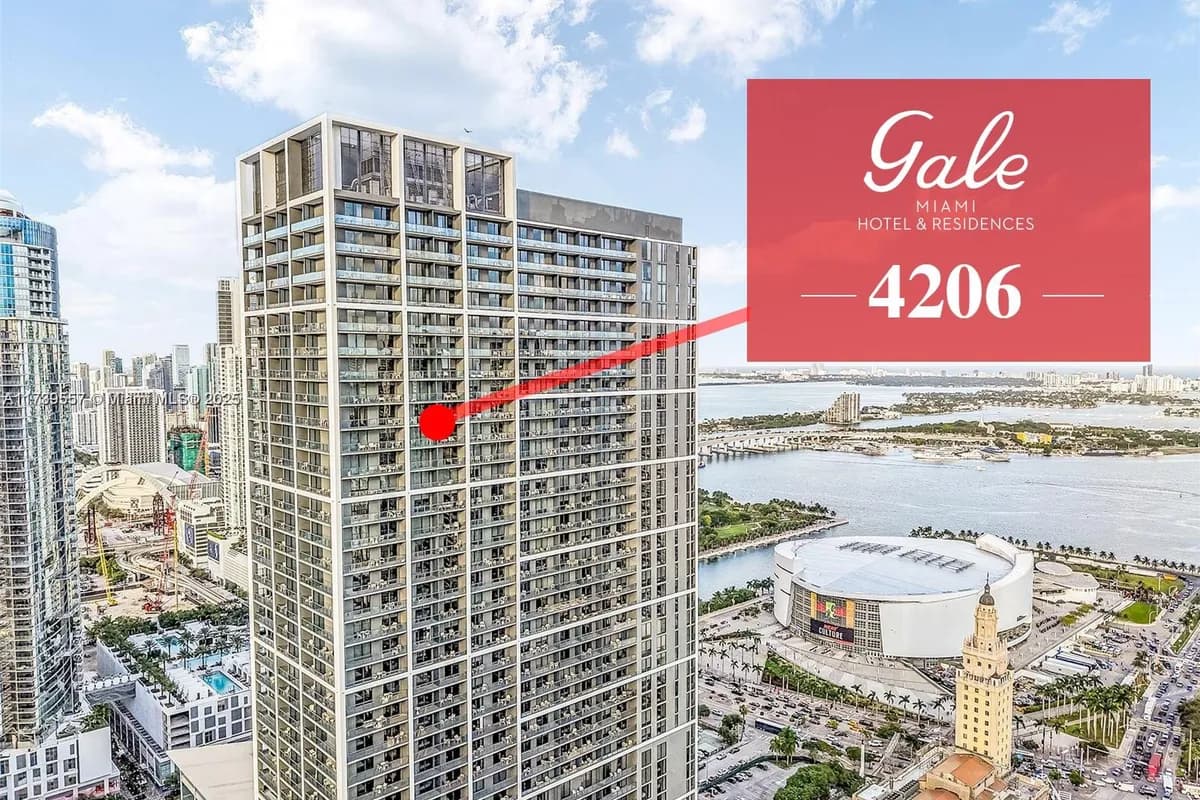 601 NE 1st Ave # 4206, Miami FL 33132