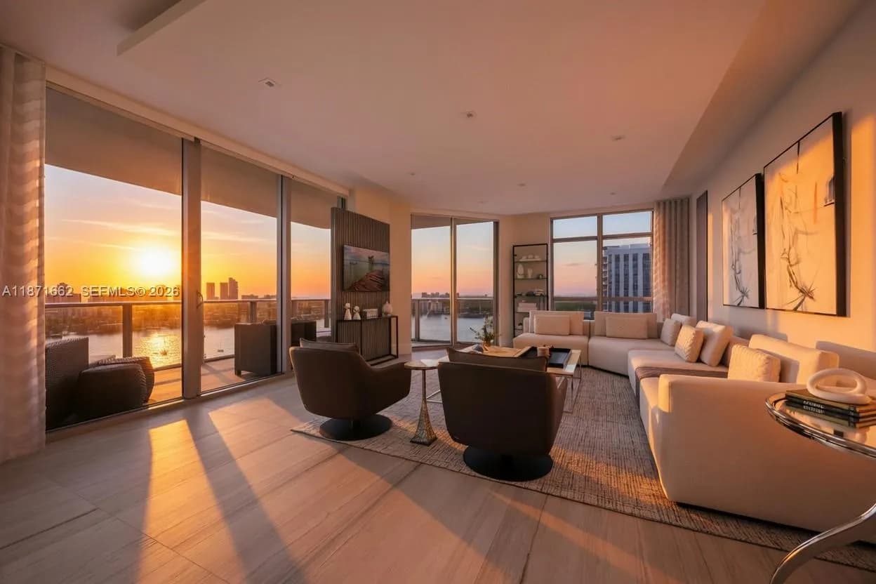 3 bedroom 3 bath for sale at 17301 Biscayne Blvd # 2009, North Miami Beach FL 33160