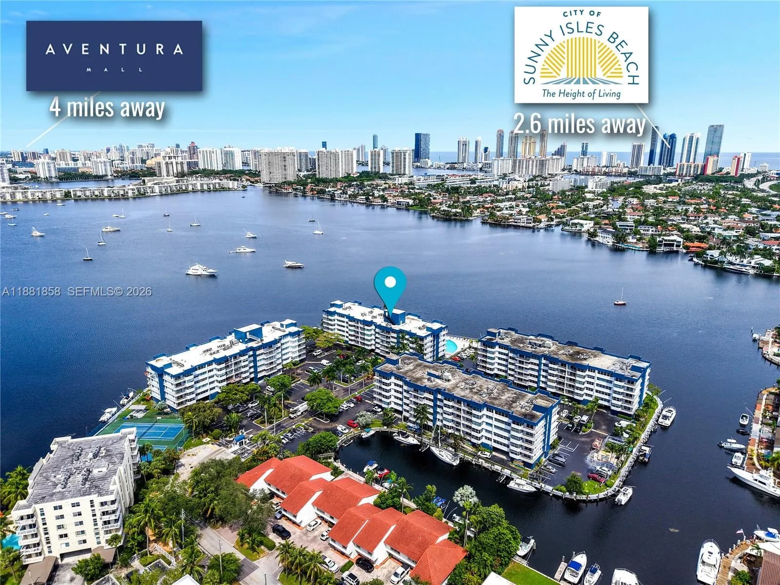 2 bedroom 2 bath for sale at 16558 NE 26th Ave # 2A, North Miami Beach FL 33160