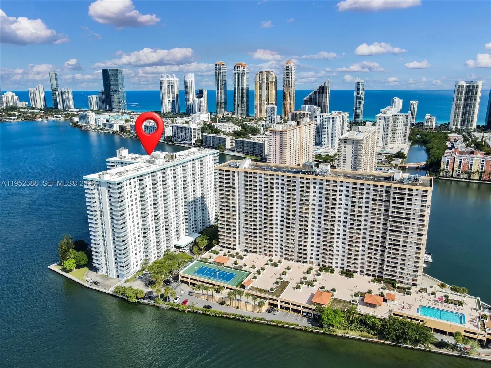 2 bedroom 2 bath for sale at 301 174th St # 1018, Sunny Isles Beach FL 33160