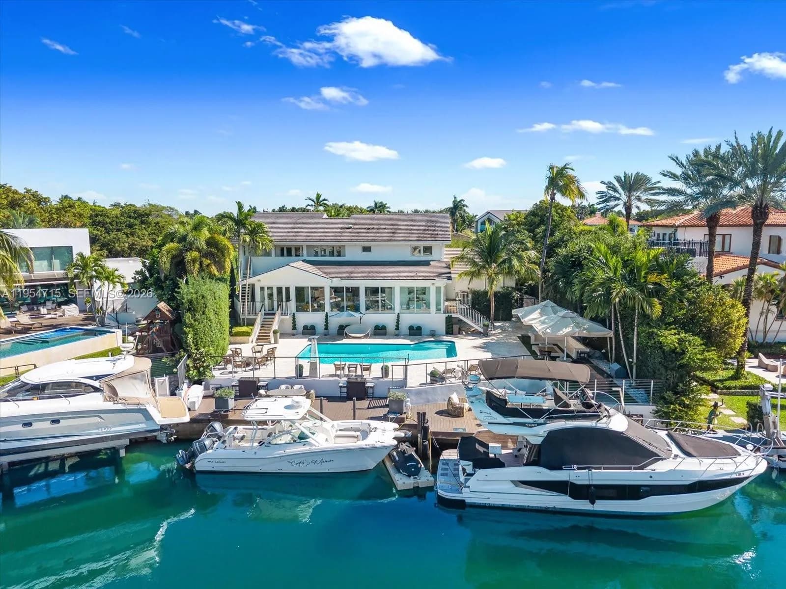 5 bedroom 6 bath for sale at 6832 Sunrise Ct, Coral Gables FL 33133