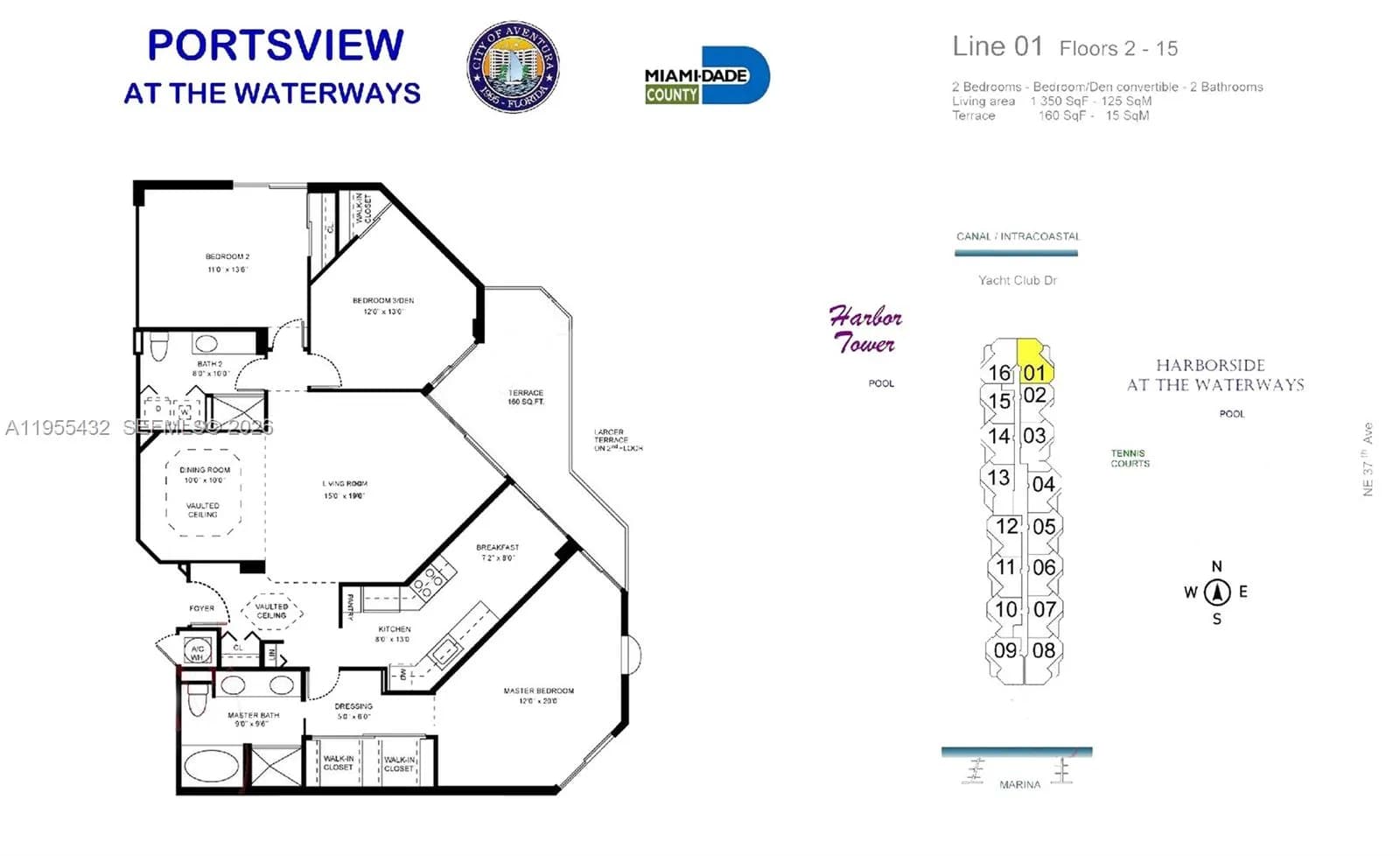 3610 Yacht Club Dr # 1001, Aventura FL 33180