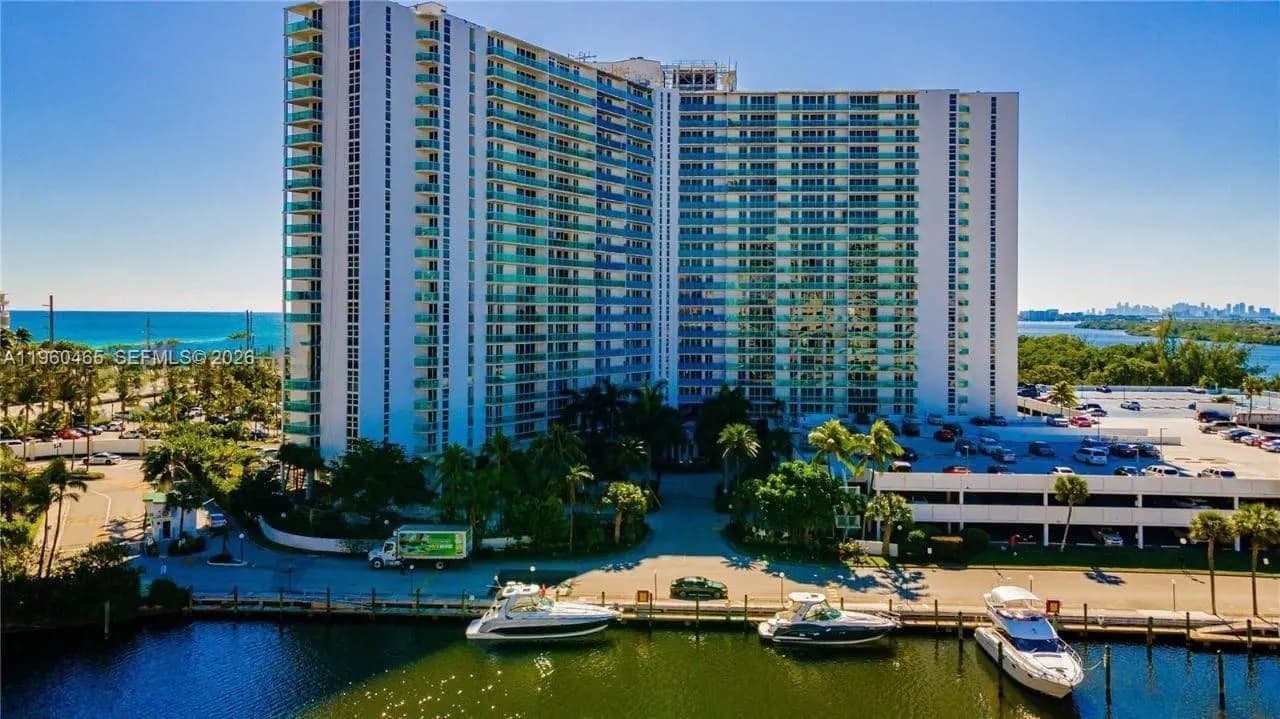 2 bedroom 2 bath for sale at 100 Bayview Dr # 401, Sunny Isles Beach FL 33160