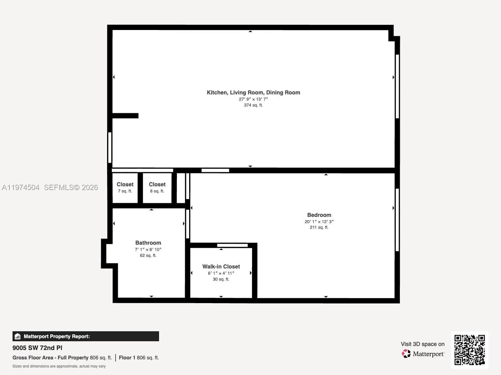 7290 SW 90th St # 308, Miami FL 33156