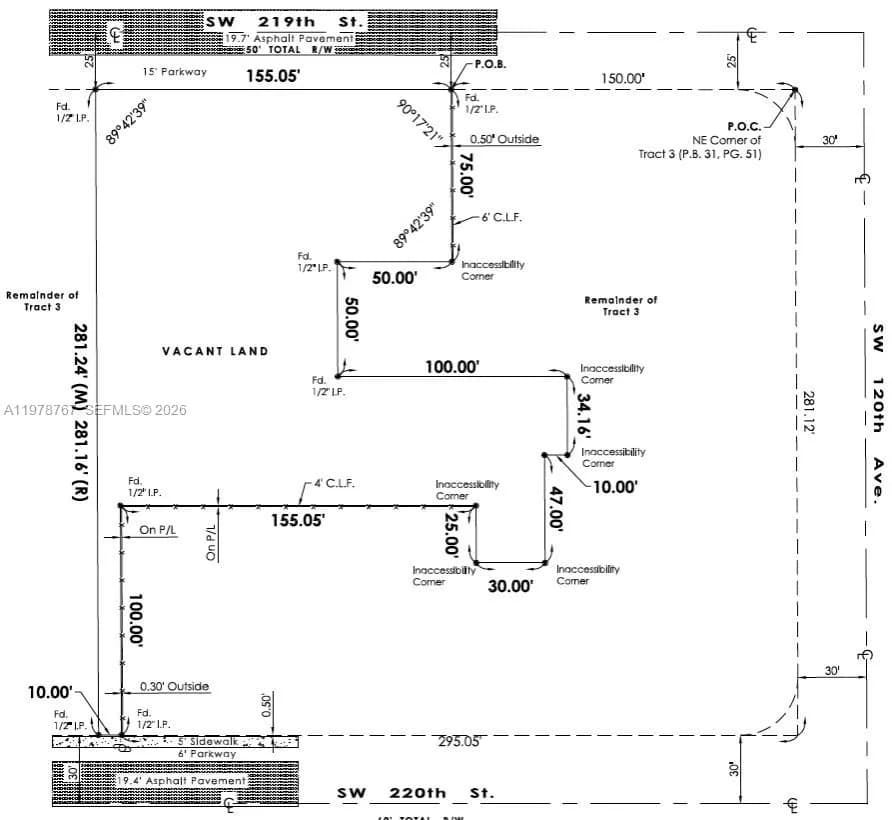 219th St SW 120th Ave, Miami FL 33170