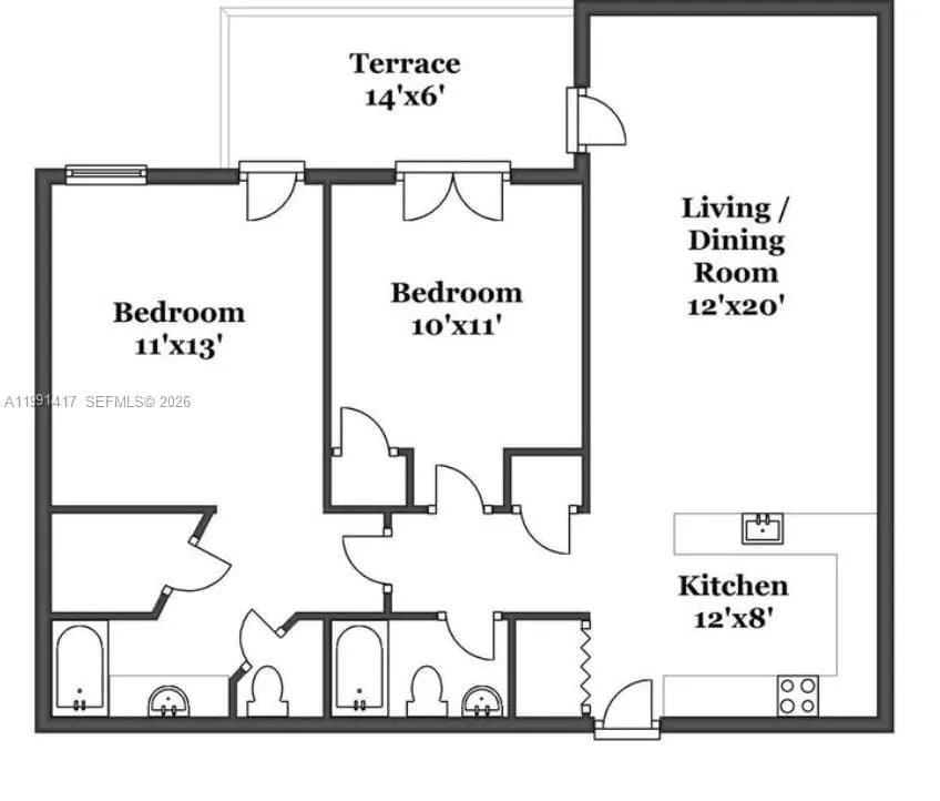 1280 S Alhambra Cir # 2210, Coral Gables FL 33146
