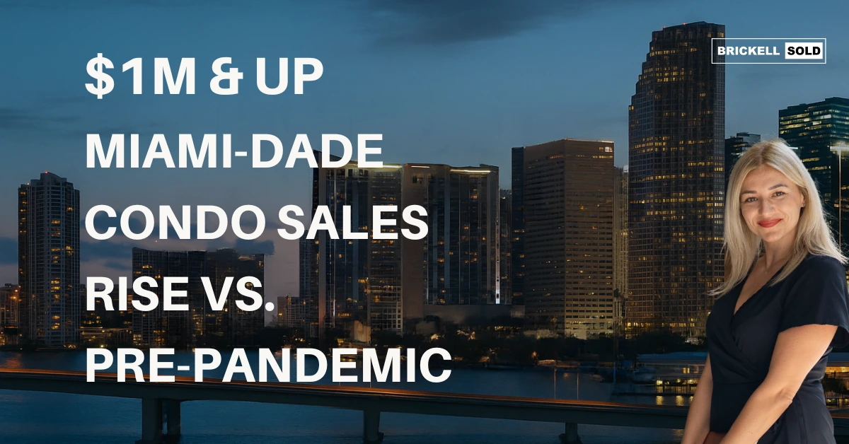 1M & Up Miami-Dade Condo Sales