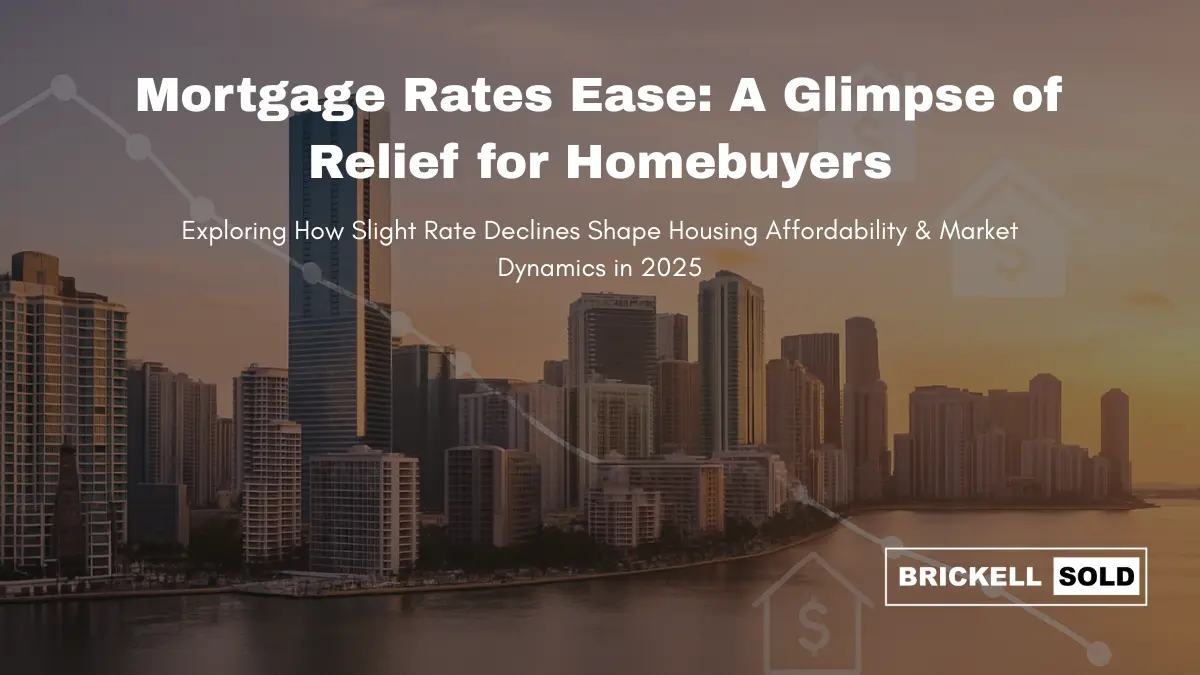 Mortgage Rates Dip Slightly