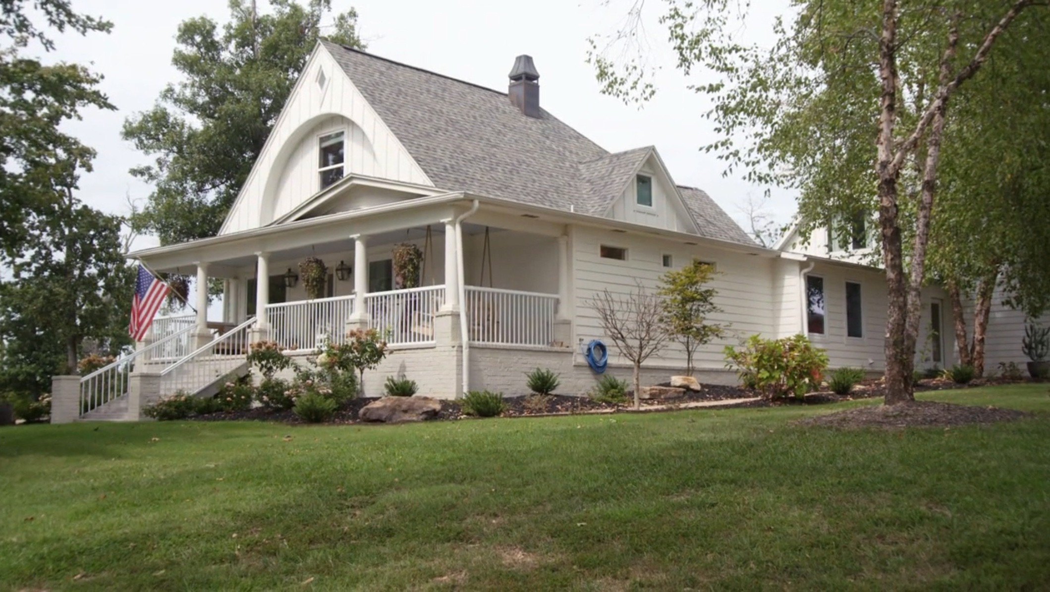 "Fixer to Fabulous" stars Dave and Jenny Marrs pride themselves on preserving the history of the homes they renovate, including their own century-old Bentonville, AR home.