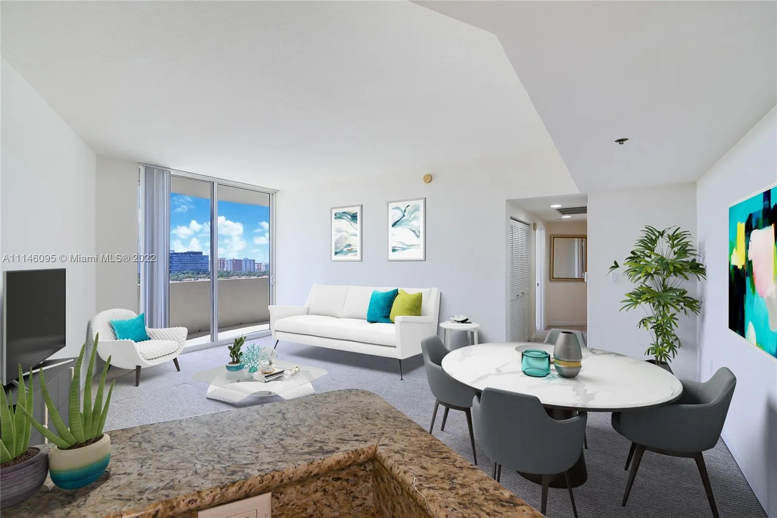 1 bedroom 1 bath for sale at 19501 W Country Club Dr # 1006, Aventura FL 33180