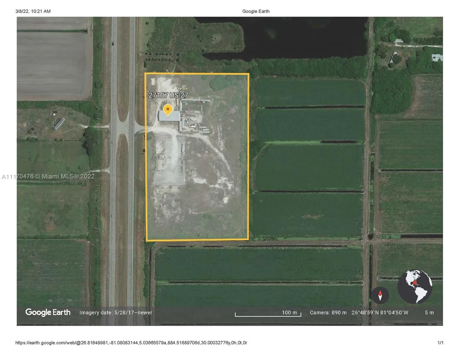 for sale at 27107 US HIGHWAY 27, Moore Haven FL 33471