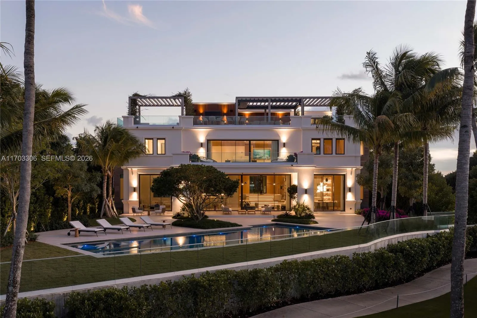 7 bedroom 7 bath for sale at 1006 Links Drive, Miami Beach FL 33109