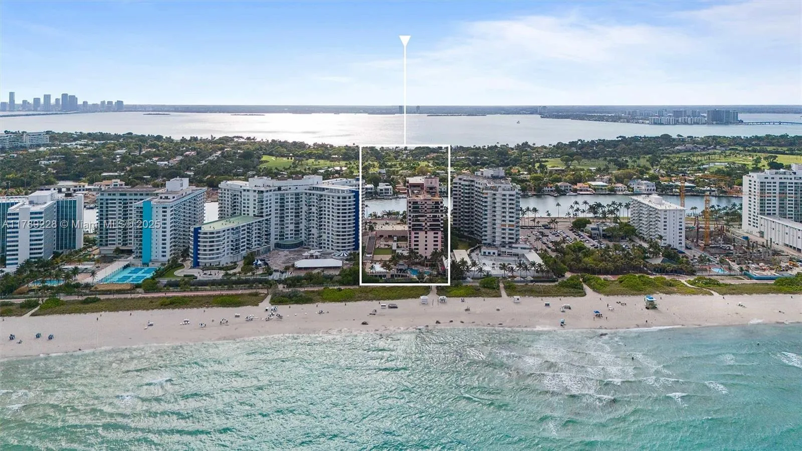2 bedroom 2 bath for sale at 5225 Collins Ave # 1117, Miami Beach FL 33140