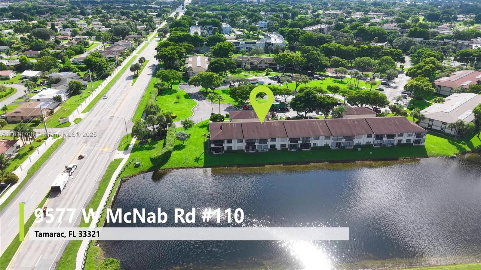 2 bedroom 2 bath for sale at 9577 W Mcnab Rd # 110, Tamarac FL 33321