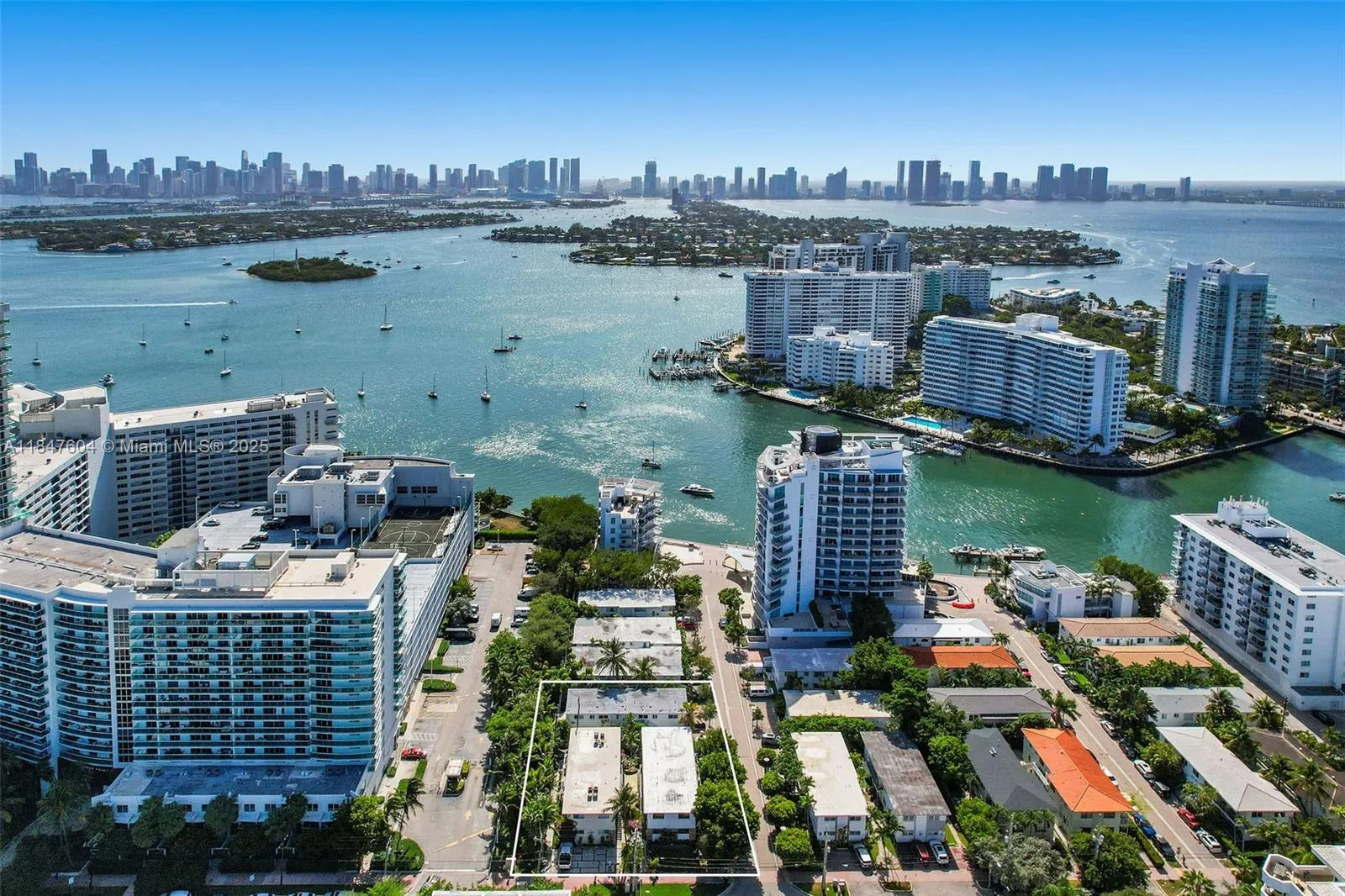 for sale at 1580 Bay Rd, Miami Beach FL 33139