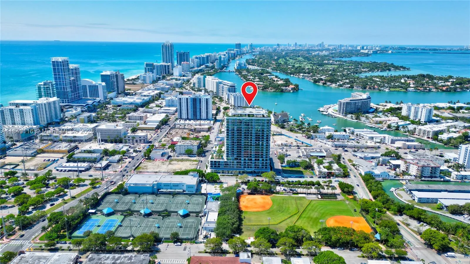 2 bedroom 2 bath for sale at 580 72nd St # 1708, Miami Beach FL 33141