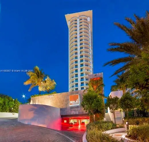 2 bedroom 2 bath for sale at 17315 Collins Ave # 2105, Sunny Isles Beach FL 33160