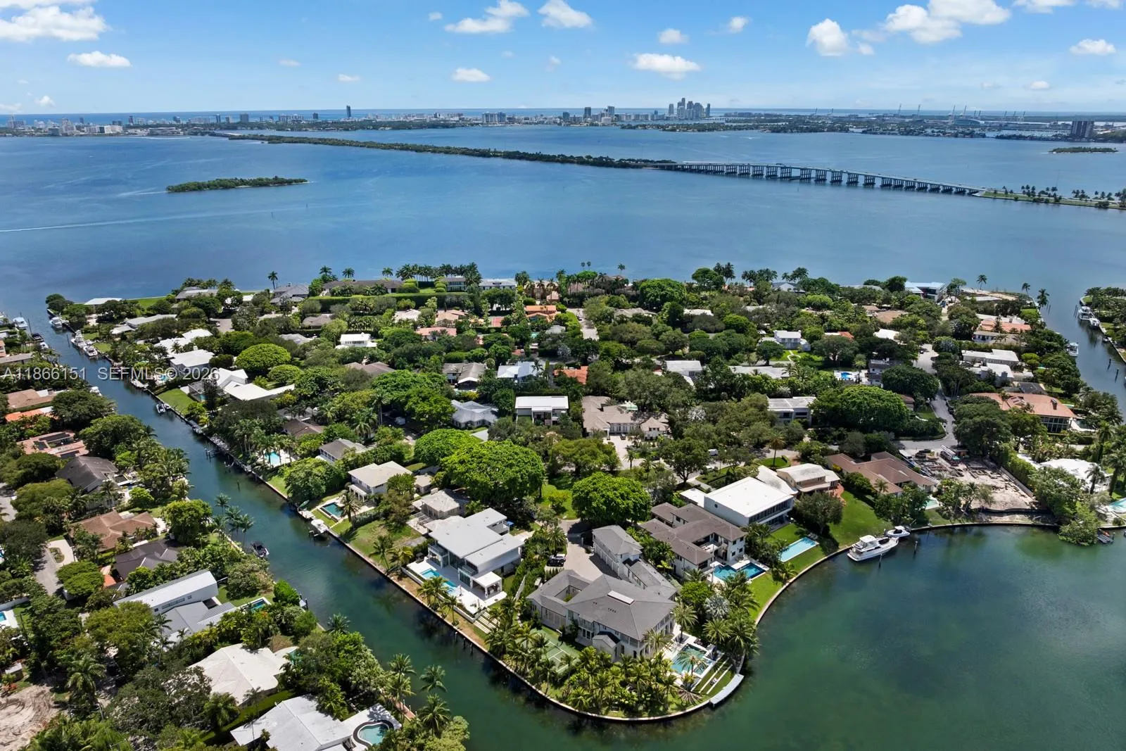 4 bedroom 4 bath for sale at 4550 Island Rd, Miami FL 33137