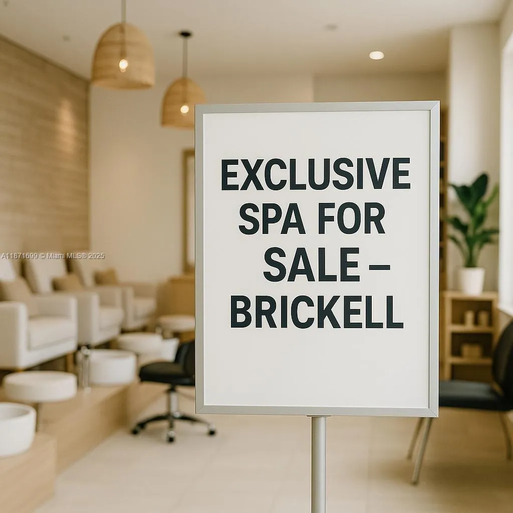 for sale at Exclusive Spa for Sale – Brickell, Miami FL 33131