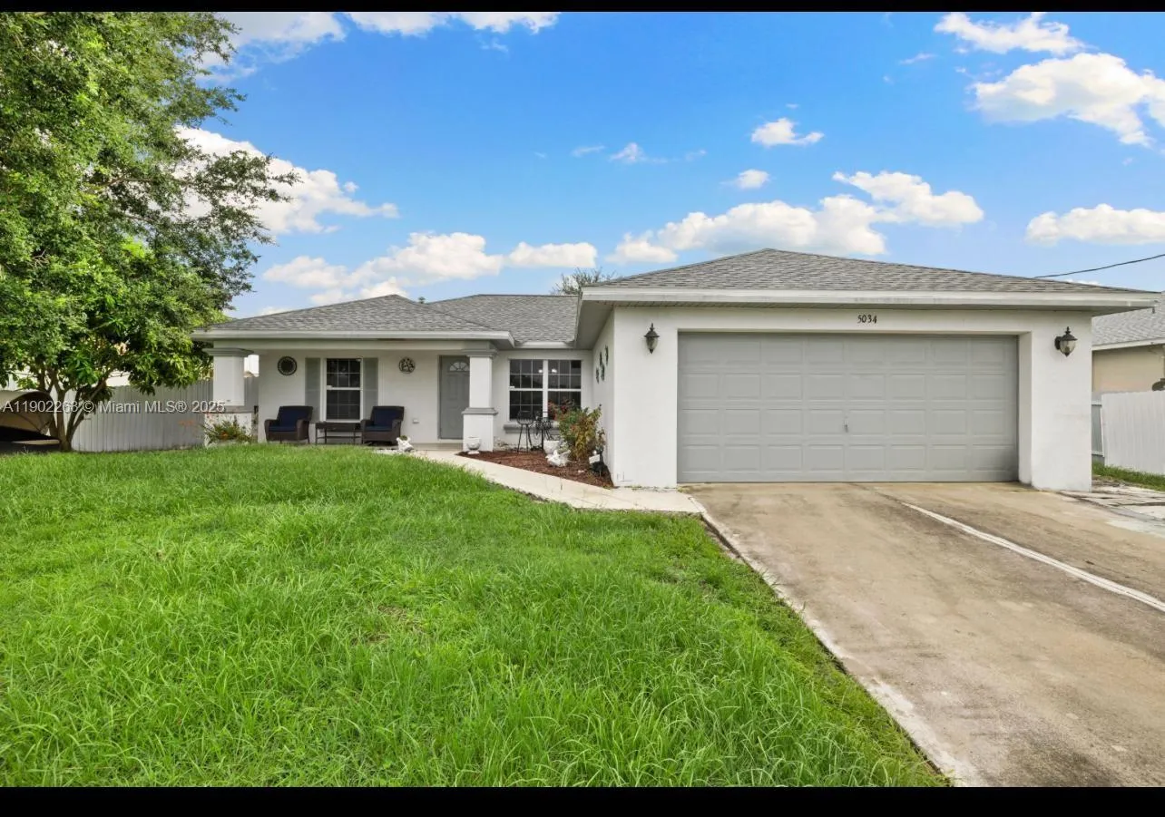 3 bedroom 2 bath for sale at 5034 Benton St, Lehigh Acres FL 33971
