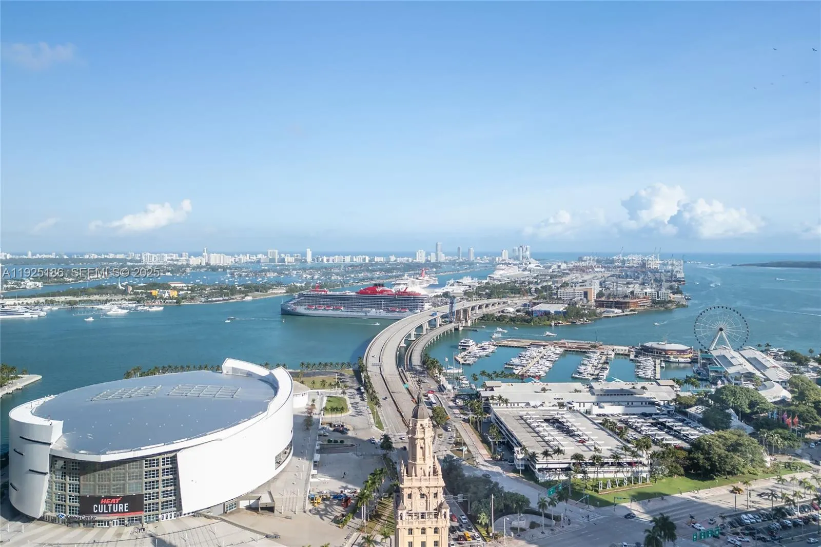 2 bedroom 2 bath for sale at 601 NE 1st Av # 3401, Miami FL 33132