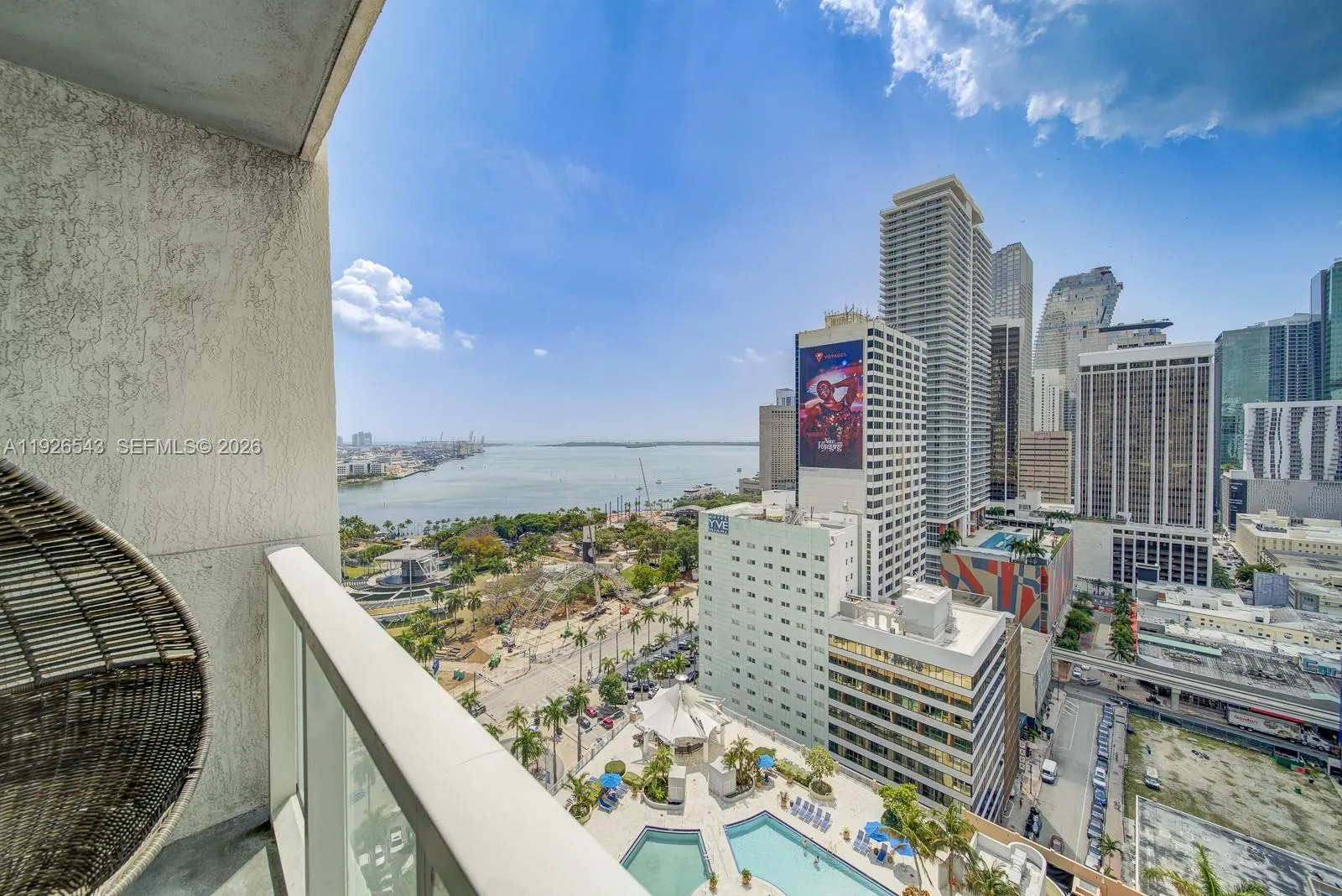 2 bedroom 2 bath for sale at 244 Biscayne Blvd # 2309, Miami FL 33132