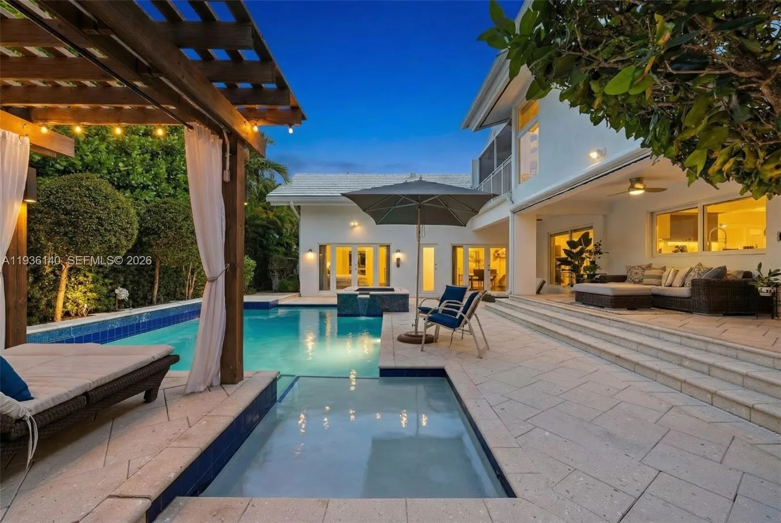 5 bedroom 5 bath for sale at 1251 Kane Concourse, Bay Harbor Islands FL 33154