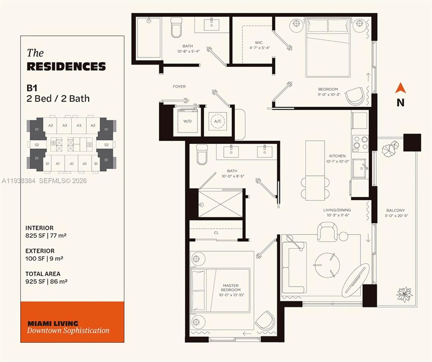 11 NE 6th Street # 1607, Miami FL 33132