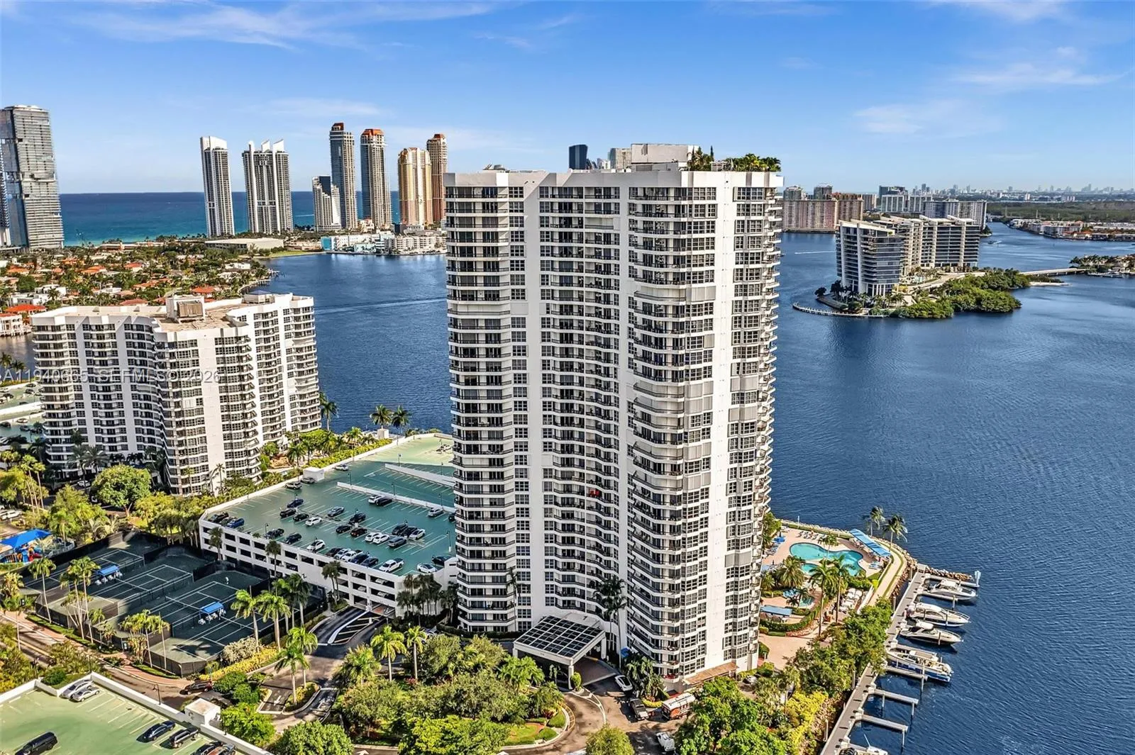 2 bedroom 2 bath for sale at 3530 Mystic Pointe Dr # 411, Aventura FL 33180
